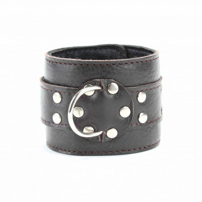 Коричневые оковы из мягкой кожи Коричневые оковы из мягкой кожи