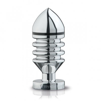 Металлическая анальная пробка Hector Helix Buttplug S - 10 см. Металлическая анальная пробка Hector Helix Buttplug S - 10 см.