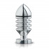 Металлическая анальная пробка Hector Helix Buttplug S - 10 см. Металлическая анальная пробка Hector Helix Buttplug S - 10 см.