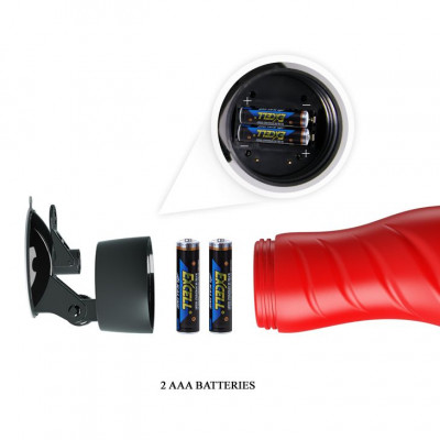 Мастурбатор-вагина Delia с вибрацией и присоской Мастурбатор-вагина Delia с вибрацией и присоской