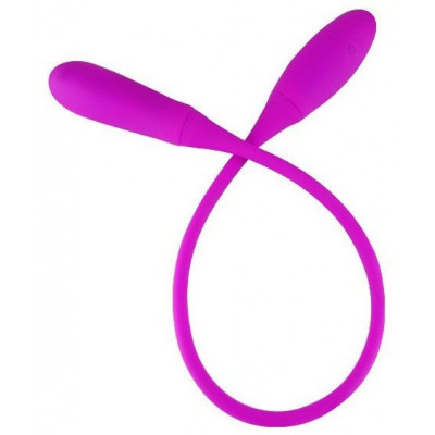 Двусторонний гибкий вибратор Snaky Vibe - 60 см. Двусторонний гибкий вибратор Snaky Vibe - 60 см.