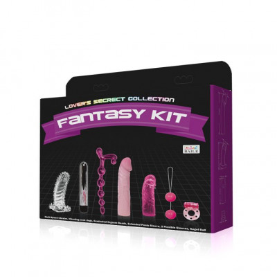 Набор для любовных игр Fantasy Kit из 7 предметов Набор для любовных игр Fantasy Kit из 7 предметов