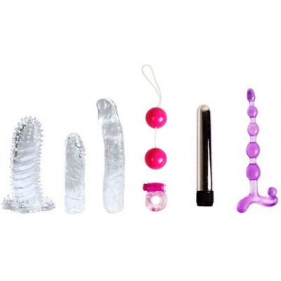 Набор для любовных игр Fantasy Kit из 7 предметов Набор для любовных игр Fantasy Kit из 7 предметов