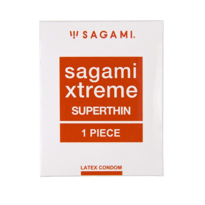 Ультратонкий презерватив Sagami Xtreme Superthin - 1 шт. Ультратонкий презерватив Sagami Xtreme Superthin - 1 шт.