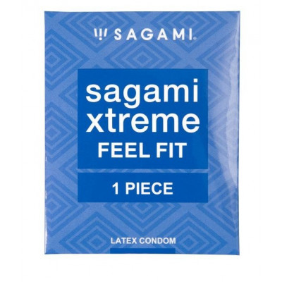 Презерватив Sagami Xtreme Feel Fit 3D - 1 шт. Презерватив Sagami Xtreme Feel Fit 3D - 1 шт.