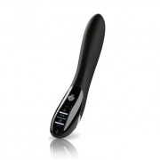 Черный вибратор с миостимуляцией Mystim Electric Eric Black Edition - 27 см.
