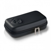 Вибратор с электростимуляцией Sizzling Simon Black Edition - 27 см.