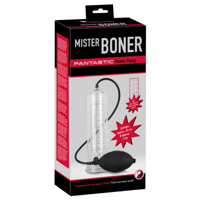 Помпа для пениса Mister Boner Fantastic - 22 см. Помпа для пениса Mister Boner Fantastic - 22 см.