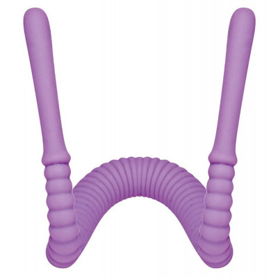 Фиолетовый гибкий фаллоимитатор Intimate Spreader для G-стимуляции Фиолетовый гибкий фаллоимитатор Intimate Spreader для G-стимуляции
