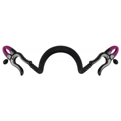 Зажим на половые губы с гибкой перемычкой для G-стимуляции Зажим на половые губы с гибкой перемычкой для G-стимуляции