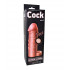Фаллоудлинитель с кольцом COCK size L - 16,5 см. Фаллоудлинитель с кольцом COCK size L - 16,5 см.