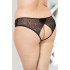 Кружевные трусики с интимным доступом, обрамлённым стразами Кружевные трусики с интимным доступом, обрамлённым стразами