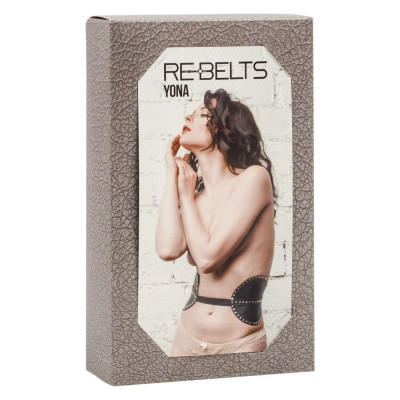 Пояс с клёпками Yona Black Пояс с клёпками Yona Black