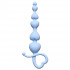 Голубая анальная цепочка Begginers Beads - 18 см. Голубая анальная цепочка Begginers Beads - 18 см.