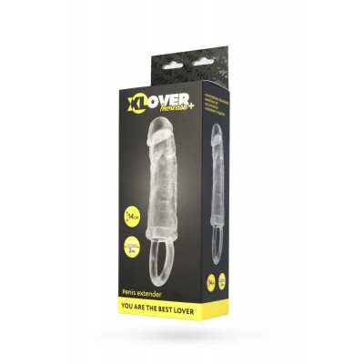 Прозрачная насадка с петлёй для фиксации - 14 см. Прозрачная насадка с петлёй для фиксации - 14 см.