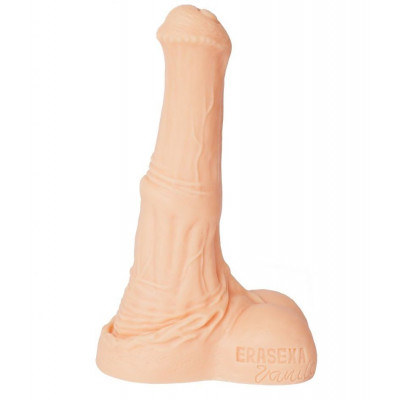 Телесный малый фаллос жеребца Коди с ароматом ванили - 20 см. Телесный малый фаллос жеребца Коди с ароматом ванили - 20 см.