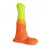 Оранжево-жёлтый фаллоимитатор Пегас Large+ - 26,5 см. Оранжево-жёлтый фаллоимитатор Пегас Large+ - 26,5 см.