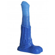 Синий фаллоимитатор Пегас Small - 21 см.