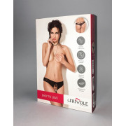 Трусики из мягкой сетки с доступом и манящей кисточкой