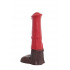 Красный фаллоимитатор коня Генри - 35 см. Красный фаллоимитатор коня Генри - 35 см.