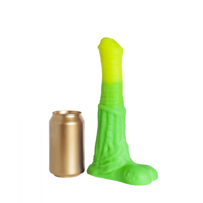 Зелёный фаллоимитатор Пегас Large - 26 см. Зелёный фаллоимитатор Пегас Large - 26 см.