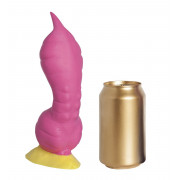 Розовый фаллоимитатор Крок Medium - 24,5 см.