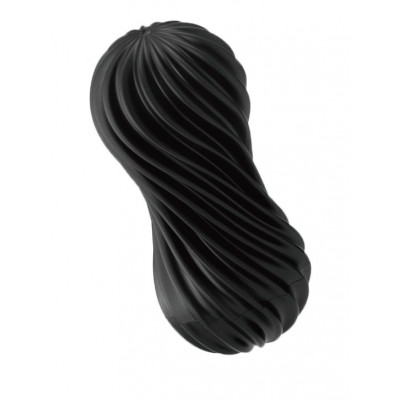 Мастурбатор FLEX Rocky Black с плотным рельефом Мастурбатор FLEX Rocky Black с плотным рельефом