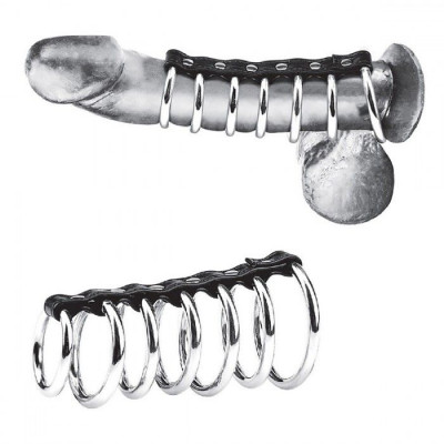 Хомут на пенис из 7 колец 7 Ring Gates Of Hell Хомут на пенис из 7 колец 7 Ring Gates Of Hell