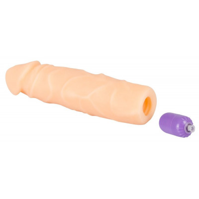 Удлиняющая насадка с вибропулей в головке - 19 см. Удлиняющая насадка с вибропулей в головке - 19 см.