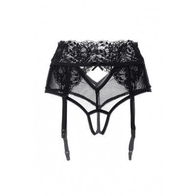 Эротические кружевные трусики-пояс c высокой посадкой Iveta Эротические кружевные трусики-пояс c высокой посадкой Iveta