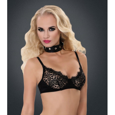 Полиуретановый ошейник с пуклями и D-кольцами Collar with Studs Полиуретановый ошейник с пуклями и D-кольцами Collar with Studs