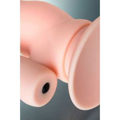 Двойной фаллоимитатор с присоской и съемной вибропулей - 19,5 см. Двойной фаллоимитатор с присоской и съемной вибропулей - 19,5 см.