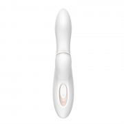 Вибромассажер с вакуумно-волновой клиторальной стимуляцией Satisfyer Pro + G-Spot - 22 см.