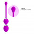 Лиловые вагинальные виброшарики Willie с пультом ДУ Лиловые вагинальные виброшарики Willie с пультом ДУ