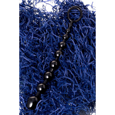 Черная анальная цепочка A-toys - 28,3 см. Черная анальная цепочка A-toys - 28,3 см.