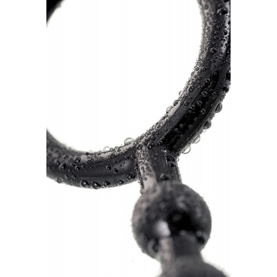 Черная анальная цепочка A-toys - 28,3 см. Черная анальная цепочка A-toys - 28,3 см.