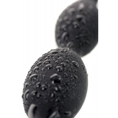 Анальная цепочка черного цвета A-toys - 19,5 см. Анальная цепочка черного цвета A-toys - 19,5 см.