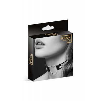 Чокер-сердечко с кристаллами COLLIER STRASS ET COEUR Чокер-сердечко с кристаллами COLLIER STRASS ET COEUR