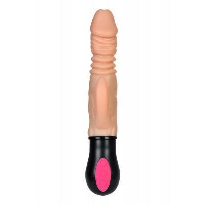 Реалистичный вибратор A-Toys с функцией Up-Down - 24,2 см. Реалистичный вибратор A-Toys с функцией Up-Down - 24,2 см.