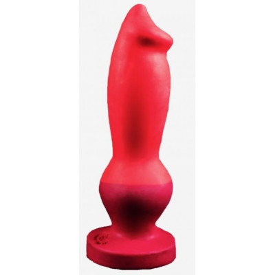 Красный фаллоимитатор Стаффорд large - 26 см. Красный фаллоимитатор Стаффорд large - 26 см.
