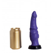 Фиолетовый фаллоимитатор Гиппогриф small - 21 см.