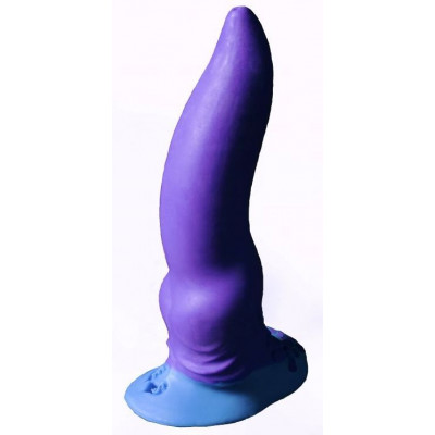 Фиолетовый фаллоимитатор Зорг mini - 17 см. Фиолетовый фаллоимитатор Зорг mini - 17 см.