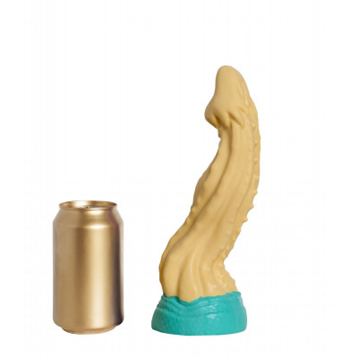 Бежевый фаллоимитатор Песчаная Змея medium - 24 см. Бежевый фаллоимитатор Песчаная Змея medium - 24 см.