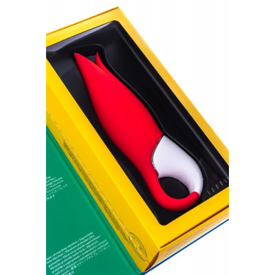 Красный вибратор Satisfyer Power Flower с лепестками - 18,8 см. Красный вибратор Satisfyer Power Flower с лепестками - 18,8 см.
