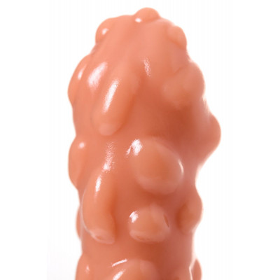 Телесная насадка на фаллос с крупными бугорками Extreme Sleeve 011 M-size - 14,7 см. Телесная насадка на фаллос с крупными бугорками Extreme Sleeve 011 M-size - 14,7 см.