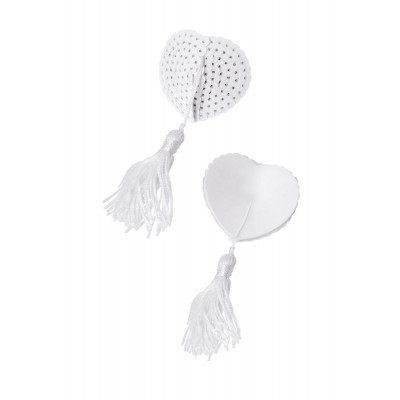 Пэстисы в форме сердец с кисточками Пэстисы в форме сердец с кисточками