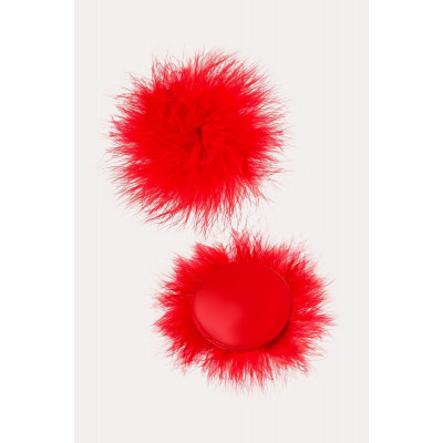 Соблазнительные круглые пэстис с пухом Соблазнительные круглые пэстис с пухом