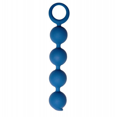 Синяя анальная цепочка Appulse - 15 см. Синяя анальная цепочка Appulse - 15 см.