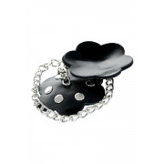 Черные пэстис с цепочкой Theatre