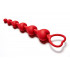Бордовая анальная цепочка Love Beam - 19 см. Бордовая анальная цепочка Love Beam - 19 см.